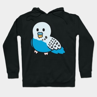 Cute Blue Budgie Hoodie